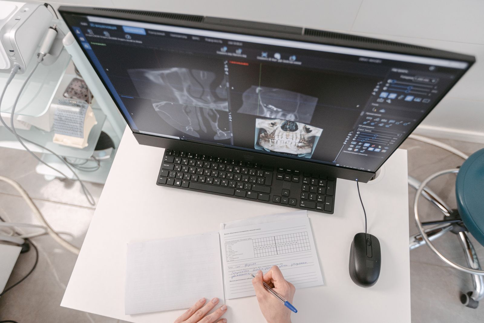 Illustrative scientific working environment
